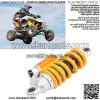 Shock Absorber,Universal Shock Absorber Suspension Damper Front/Rear 240mm W/Air Tank Replacement for Motorcycle ATV Off Roader for 240mm shock absorbers - Image 4