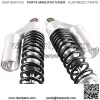 Pair 320mm Universal Motorcycle Rear Air Shock Absorbers for ATV Go Kart Quad Dirt Sport Bikes (black&bright) - Image 3