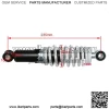 2x 235mm 9.3" Rear Shock Absorber Quad Dirt Bike ATV Go Kart Buggy Taotao 400LB - Image 2