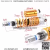320mm 12.5" Motorcycle Rear Shock Absorber Suspension Fo Dirt Pit Bike ATV Buggy - Image 2