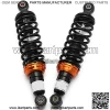 11" 280mm Motorcycle Universal Springs Suspension Adjustable Rear Shock Absorbers For Honda Kawasaki Suzuki Yamaha Aprilia Triumph Benelli BMW Scooter (Black/Orange) - Image 3