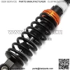 11" 280mm Motorcycle Universal Springs Suspension Adjustable Rear Shock Absorbers For Honda Kawasaki Suzuki Yamaha Aprilia Triumph Benelli BMW Scooter (Black/Orange) - Image 4