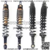 Motorcycle Air Shock Rear Shock 340MM 350MM 360MM 380MM Motorcycle Suspension Shock Absorbers Fit for Yamaha Suzuki Kawasaki Dirt Bikes Gokart ATV (Color : A-350mm) - Image 2