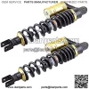 420mm 16.54inch Air Shock Absorbers 320LBS Rear Suspension Universal Clevis |30mm Fit For Kawasaki Honda Suzuki Yamaha ATV Go Kart Quad Dirt Sport Bikes Eye to Clevis 1Pair