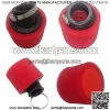 1.5 Inches Air Filter Sponge Foam Cleaner for Dirt Pit Bike ATV CRF KLX Motorcycle (Red) - Image 3