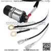 12V Universal Snail Golf Cart Horn Kit - Image 3
