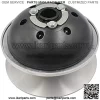 780 Series Driver Clutch 1" Bore 1/4" Keyway Comet 302405A - Image 2