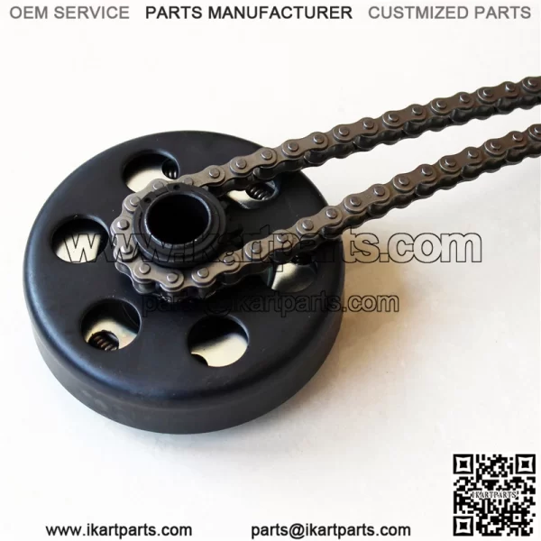 12T 3/4" #35 centrifuge clutch and #35 chain - Image 2