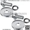 3/4 Inch Go Kart Clutch Bolt Kit Predator Engine Clutch and Lock Washer for Go Kart, Minibike and Kart Engine, Bolts for 10/12 Teeth Clutch Bolt Kit (2 Sets)
