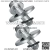 3/4 Inch Go Kart Clutch Bolt Kit Predator Engine Clutch and Lock Washer for Go Kart, Minibike and Kart Engine, Bolts for 10/12 Teeth Clutch Bolt Kit (2 Sets) - Image 2