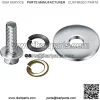 3/4 Inch Go Kart Clutch Bolt Kit Predator Engine Clutch and Lock Washer for Go Kart, Minibike and Kart Engine, Bolts for 10/12 Teeth Clutch Bolt Kit (2 Sets) - Image 4