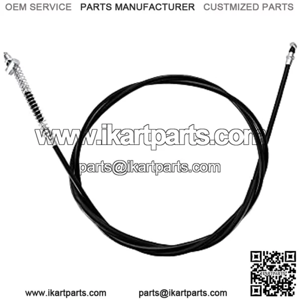 84.6" Rear Brake Cable Replacement for GY6 50cc 70cc 90cc 110cc 125cc 150cc ATV 4 Wheeler Quad Go Kart Moped Scooter