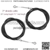 Throttle Cable 8252-1390 Universal Casing 63" Long Inner Wire 71" inch Long for Manco 8252-1390 ASW Go Kart Go Cart Gas Scoote 2Pcs - Image 2