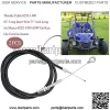 Throttle Cable 8252-1390 Universal Casing 63" Long Inner Wire 71" inch Long for Manco 8252-1390 ASW Go Kart Go Cart Gas Scoote 2Pcs - Image 4