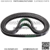 3 Pcs Go Kart Drive Belt 725,Drive Belt Clutch Replacement for Hammerhead 80T TrailMaster Mid XRX Mud Head Go Kart 6.5Engine 30 Series(Go-Karts 9.110.018-9.100.018-725) - Image 2