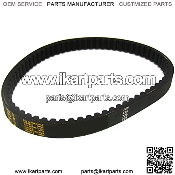 Transmission Belt for Go Kart MID XRX Hammerhead 80T 9.100.018-725