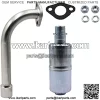 1" Go Kart Exhaust With Screw On Muffler For Predator 212cc/Clone 196cc Engines - Image 4