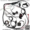 Complete Wiring Harness kit Electrics Wire Loom Assembly with Full Copper Wire For GY6 4-Stroke Four wheelers Engine Type 125cc 150cc Pit Bike Scooter ATV - Image 4