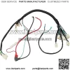 Electric Wiring Harness Kit Stator Wire for 50cc 70cc 90cc 110cc 125cc Pit Quad Dirt Bike ATV, black, Medium