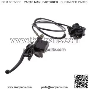 Kits de Pinza de Cilindro Maestro de Fde Disco Hidr  ulico de Mano Trasera para  Quad Go-Kart  Pinza de fde disco trasero