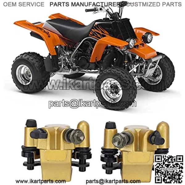 Disco de Pinza de F, 2 Piezas de Repuesto de Pinza de Fde Disco Hidr  ulico para 50 Cc 70 Cc 90 Cc 110 Cc 125 Cc Chino ATV 4 Wheeler Quad Go Kart - Image 3
