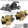 Disco de Pinza de F, 2 Piezas de Repuesto de Pinza de Fde Disco Hidr  ulico para 50 Cc 70 Cc 90 Cc 110 Cc 125 Cc Chino ATV 4 Wheeler Quad Go Kart - Image 4