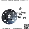 Go Kart Brake Drum Mini Hub Sprocket Mount 1" Bore for 1" Axle With Hardware