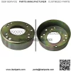 52487 Mini Bike Go Kart 4.5" Brake Drum for 4.5" Bands Zinc Plated w/ Fast Ship - Image 4