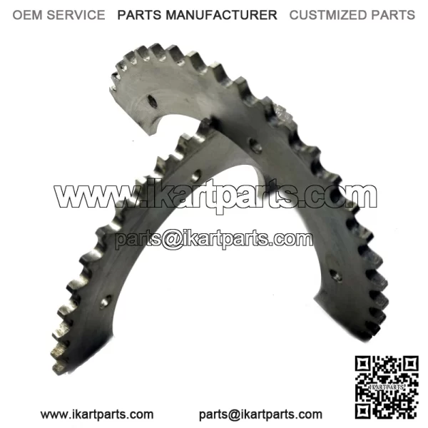 Split Sprocket 40 Chain Pitch for Go Karts and Mini Bikes (44 Tooth) - Image 3