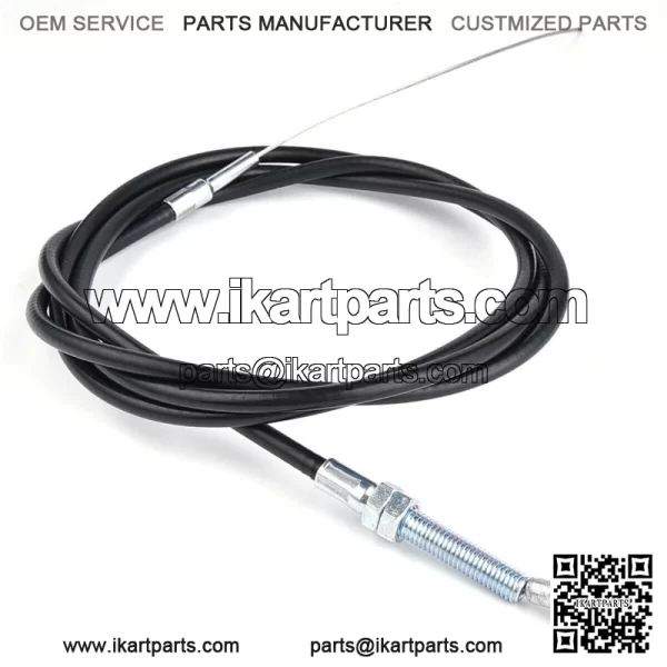 throttle cable casing size 63" inner wire 71"