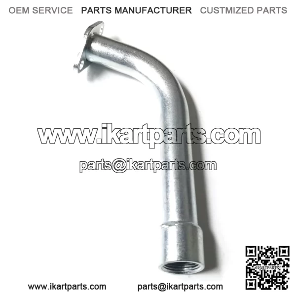 70?? Center 46 Hooded Exhaust Straight Pipe for Go Kart - Image 2