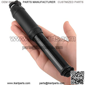 Bike Pump with Presta & Schrader Valves, 100 PSI Bicycle Pump for Electric Bike Tire Pump Mini Bike Air Pump Handheld Portable Bike Pump Universal Small High Pressure Ball Needle Accessories