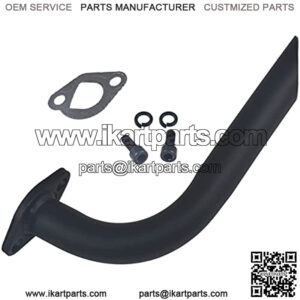 Exhaust Pipe for Predator 212cc Go Kart & Mini Bikes,for GX160 GX200 Go Cart,for CT200U BT200X Mini Bike