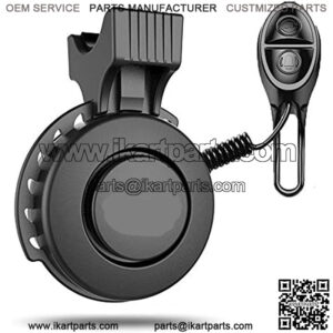Electric Bike Horn Electronic Bicycle Bell 100-120 DB Waterproof 4 Sound Modes with Rechargeable Battery