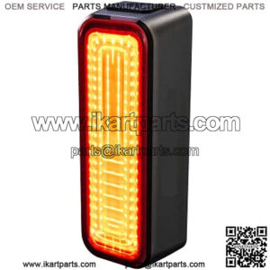 RN 180 Smart Bike Tail Light 180 Lumens Break Sensing Rear Light 260?? Visibility USB Rechargeable Waterproof Bicycle Taillight 8 Modes Fit All Bicycles for Road Cycling, Commuting