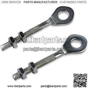 0.4" Chain Axle Adjuster, Compatible with TAOTAO 50cc 70cc 90cc 110cc 125cc ATV Quad Dirt Bike Chain Tensioner