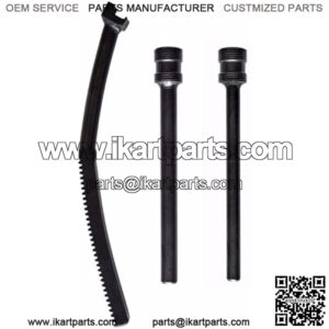 The Minibike Accessory Kit Includes a Mini Pushrod, 10mm, and 12mm Axle Sleeves to Mount Tires Quickly Without Pinching Tubes - Works On Minibike Wheels with 10mm and 12mm Axles