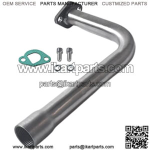 Upgrade Exhaust Pipe With Female Threaded For Predator 212cc 196cc Go Kart& Mini Bike, For Powersports CT200U,CT200U-EX,BT200X, For Honda GX160,GX200