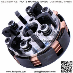 3 Disc 6 Spring Blue Printed Disc Clutch