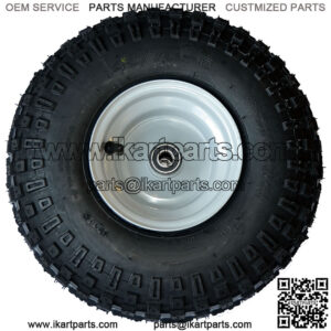 145x70-6 Floater Wheel Assembly Complete with 5/8" sealed bearings (Knobby)