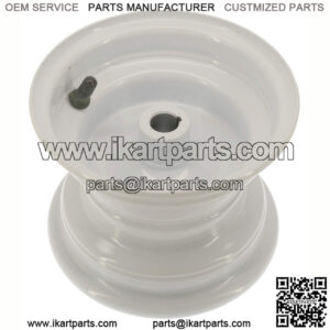 6" Live Axle Wheel, 3/4" bore