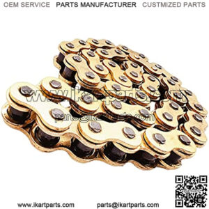 420 Jackshaft Chain 42L Link for Coleman BT200X CT200U Trail 200 CT200U-EX Baja TrailMaster Warrior Heat Massimo MB165 MB200 196cc 6.5hp Powersports Mini Bike Parts (420 Chain 42L)