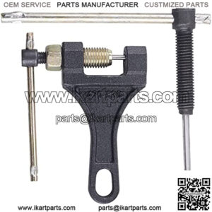 Chain Breaker Tool for Motorcycle ATV Quad Go Kart Dirt Pit Bike Scooter Bicycle Tractor Chain Break # 420, 428, 520, 525, 528, 530