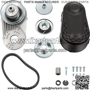 Torque Converter 3/4" 10T #40 41 420 Chain 212CC 30 Series Go Kart Mini Bike Clutch Comet TAV2 30-75 Engine Drive Replacement Set