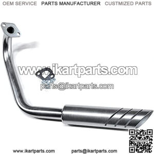 Exhaust Header for: Coleman Powersports CT200U-EX 196cc/6.5HP Gas mini bike.