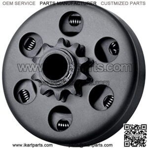 Go Kart Clutch 3/4 Bore 10T for 40 41 420 Chain, Centrifugal Clutch Up to 6.5HP, Fit for Go Kart Minibike Baja Mini Bike MB165 & MB200