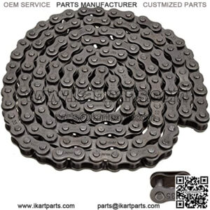 Chain 35 140 Link #35 With Connecting Master Link for Baja Doodle Bug Blitz Dirt Bug Racer Motor Sports DB30 Harbor Freight Predator 212cc Go Kart Cart Motovox Mini Bike