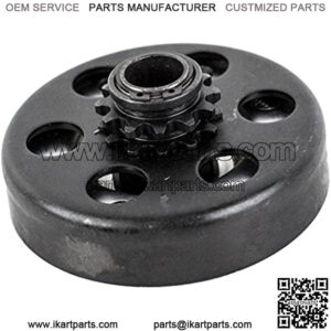 Go Kart Clutch 3/4" Bore 12T, 12 Tooth For 35 Chain, Up to 6.5 HP, predator 212, 2300 RPM for Mini Bike Fun Kart Engine Centrifugal