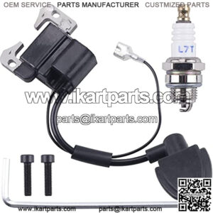 2-Stroke Engine Ignition Coil for 33cc 43cc 47cc 49cc 50cc Mini moto Dirt Pocket Bike Chopper Scooter Kids Quad ATV Minimoto Mini bike Dirt Bike