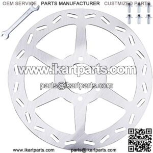 Rear Brake Disc Rotor Disk for Motovox MBX10 MBX11 MBX12 97cc Mini Bike Baja Doodlebug Doodle Bug DB30 80CC TAOTAO ATD80A Parts